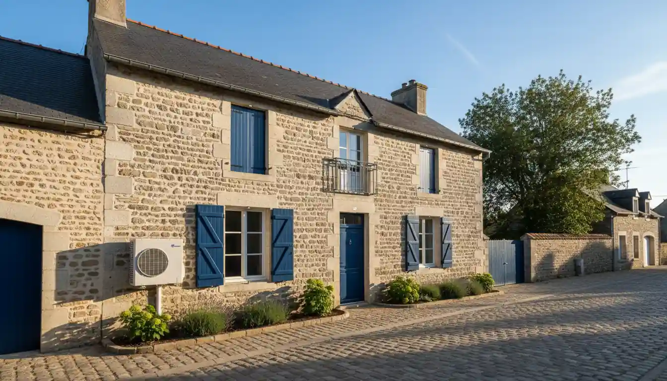 Installation pompe à chaleur à Argentré