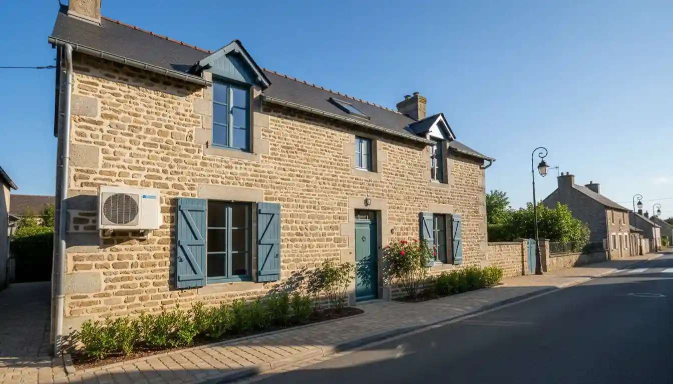 Installation pompe à chaleur à Le Bourgneuf-la-Forêt