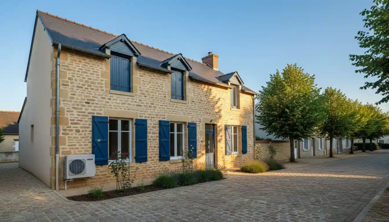 Installation pompe à chaleur à L'Huisserie