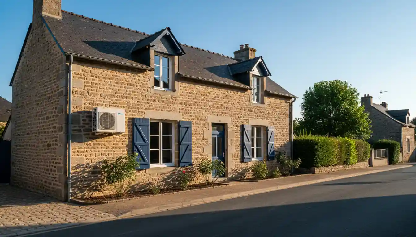 Installation pompe à chaleur à Parné-sur-Roc