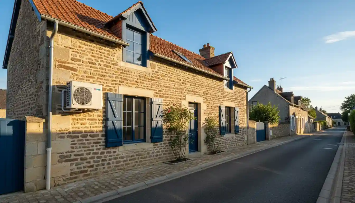 Installation pompe à chaleur à Prée-d'Anjou