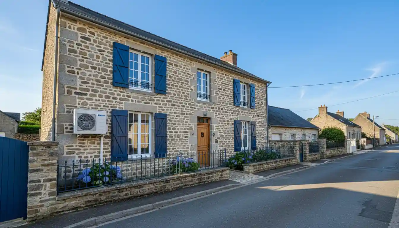 Installation pompe à chaleur à Quelaines-Saint-Gault