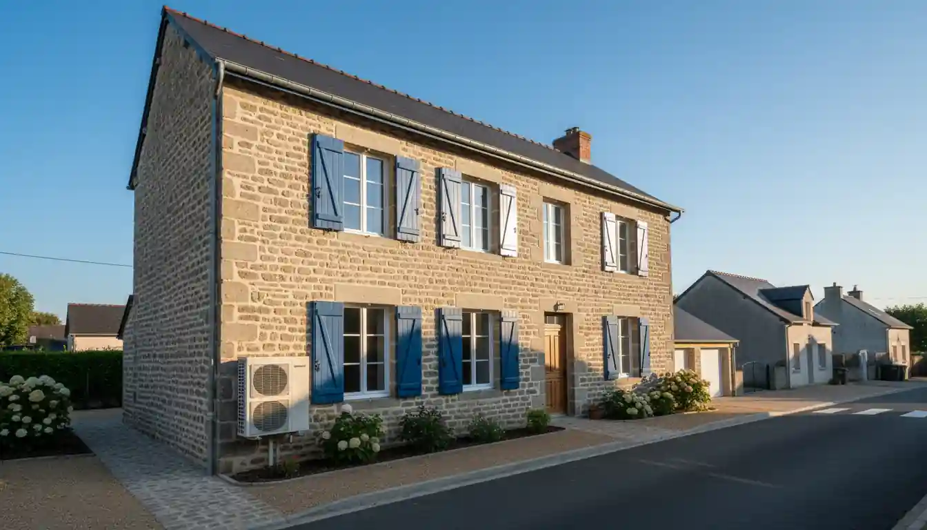 Installation pompe à chaleur à Saint-Berthevin